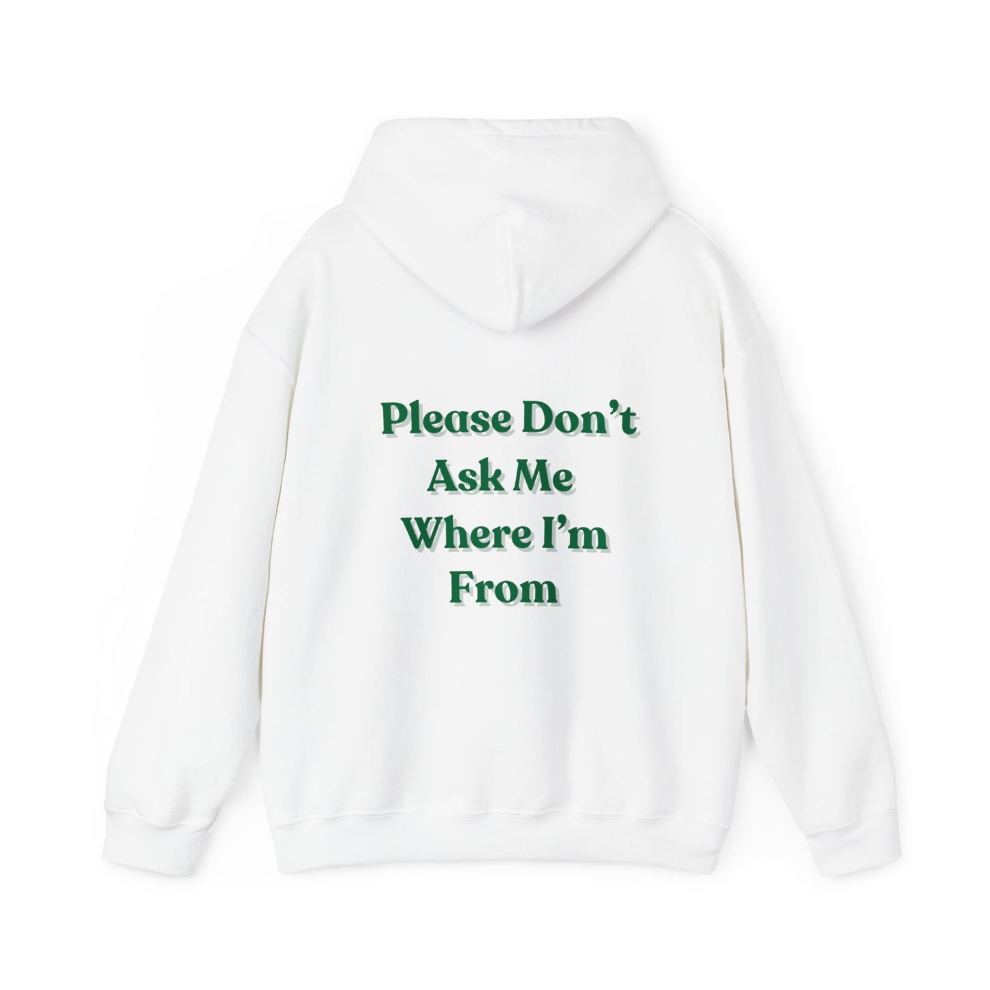 Please Don’t Ask Me Where I’m from Hoodie