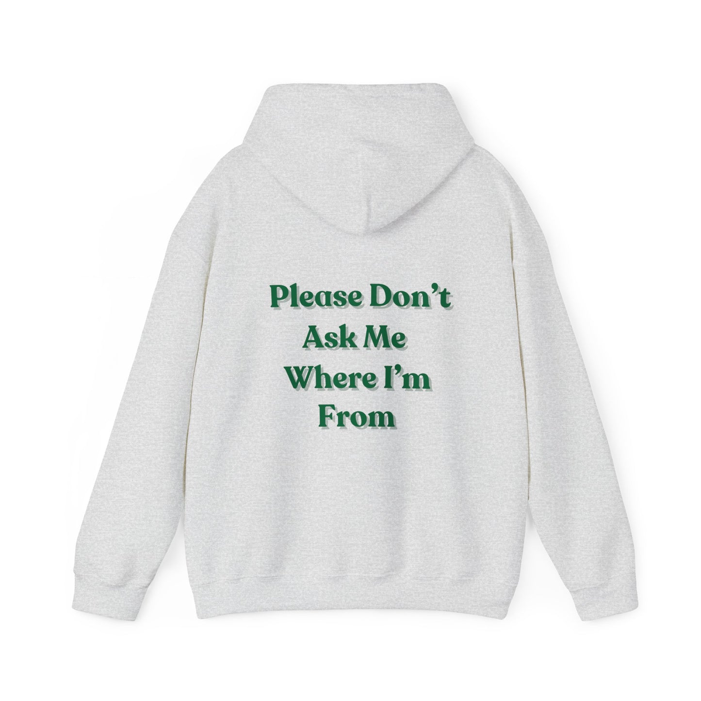 Please Don’t Ask Me Where I’m from Hoodie